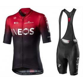 Set Fietsshirt + Korte Koersbroek 2020 TEAM INEOS N001